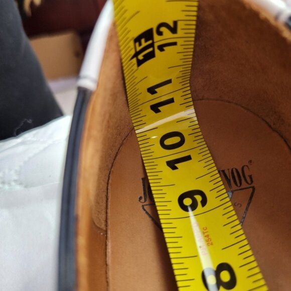 John Fluevong Twin Turbine men's Leather Sole Shoes - Picture 7 of 11